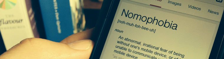 nomofobia significato